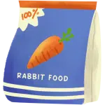 rabbit adult food