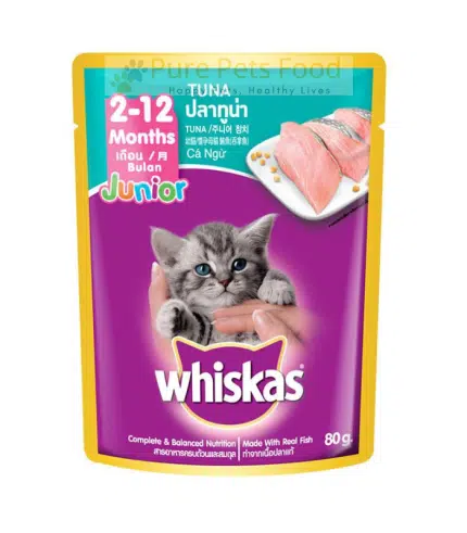 Whiskas Junior Tuna Cat Food Pouch (70g)