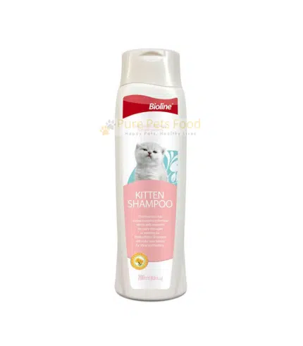 Bioline Shampoo Cat Kitten Gentle Care for Your Feline Companion