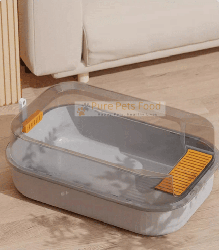 Comfort XL Semi Enclosed Cat Litter Box with Carbon Filter