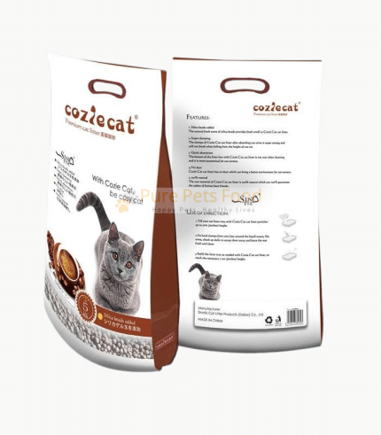 Cozicat Premium Clumping Cat Litter 5L Coffee Scent
