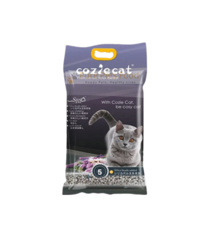 Coziecat Premium Lavender Clumping Cat Litter (5L)