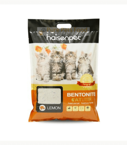 Lemon Scented Bentonite Cat Litter by Haisenpet (5L)