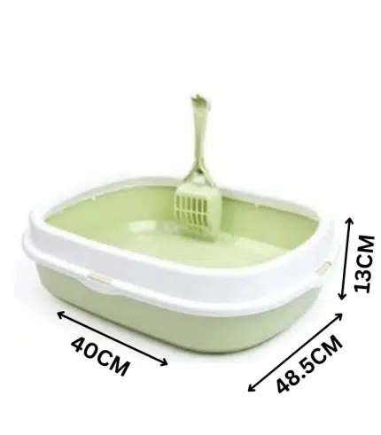 Litter Box with Scoop for Cats