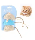Plush Mouse Toys for Cats (3Pcs)