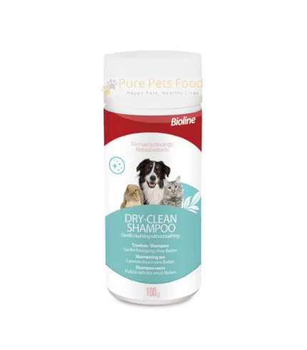 Bioline Dry Shampoo Powder for Pets (100g)